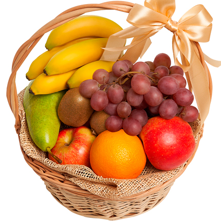 Корзина фруктов "Фруктовый ансамбль"
