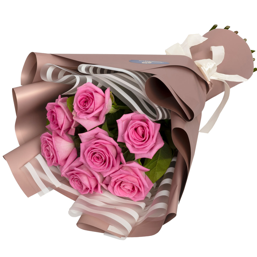 Bouquet "7 pink roses!"