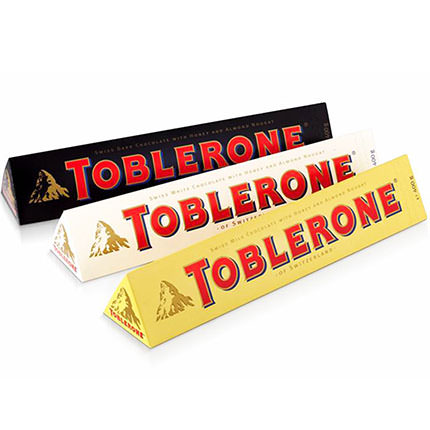 Chocolate "Toblerone" (in assortment)