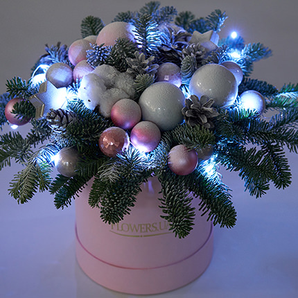 Композиція з гірляндою "Милашка!"