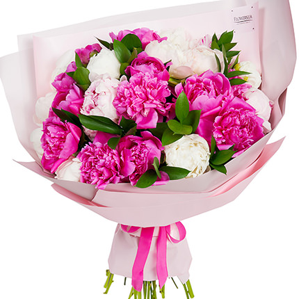 Author's bouquet "Mix of delicate peonies"