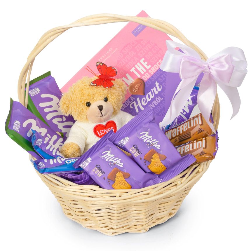 Подарунковий кошик "Лавандова мрія"