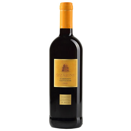 Вино столове Sizarini Cabernet Sauvignon червоне сухе 11% 0,75 л