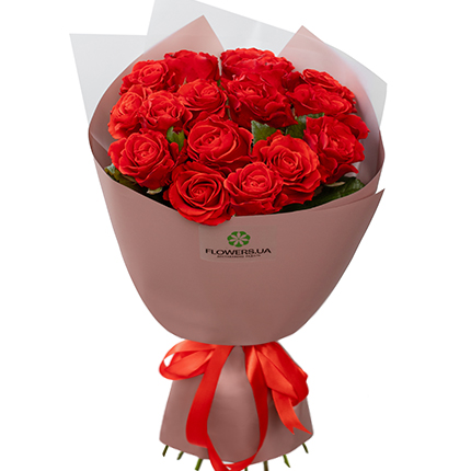 Bouquet "15 red roses El Toro"