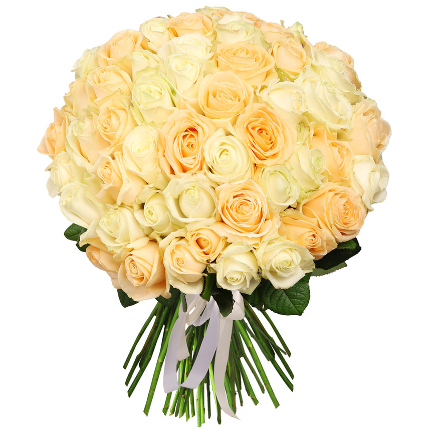 "Tenderness" 51 roses mix