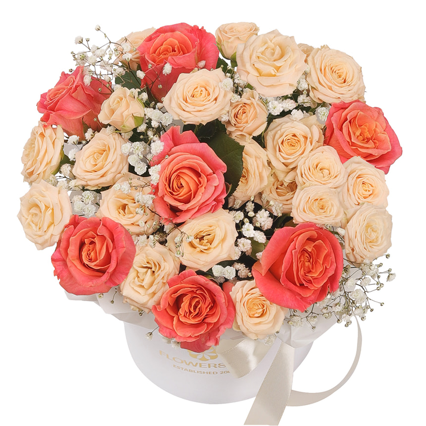 "The English garden" composition