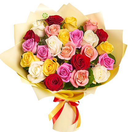 Bouquet of roses "Carnival of love"