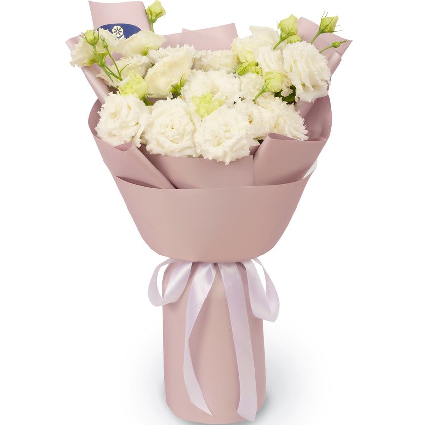 "Eustoma White" bouquet