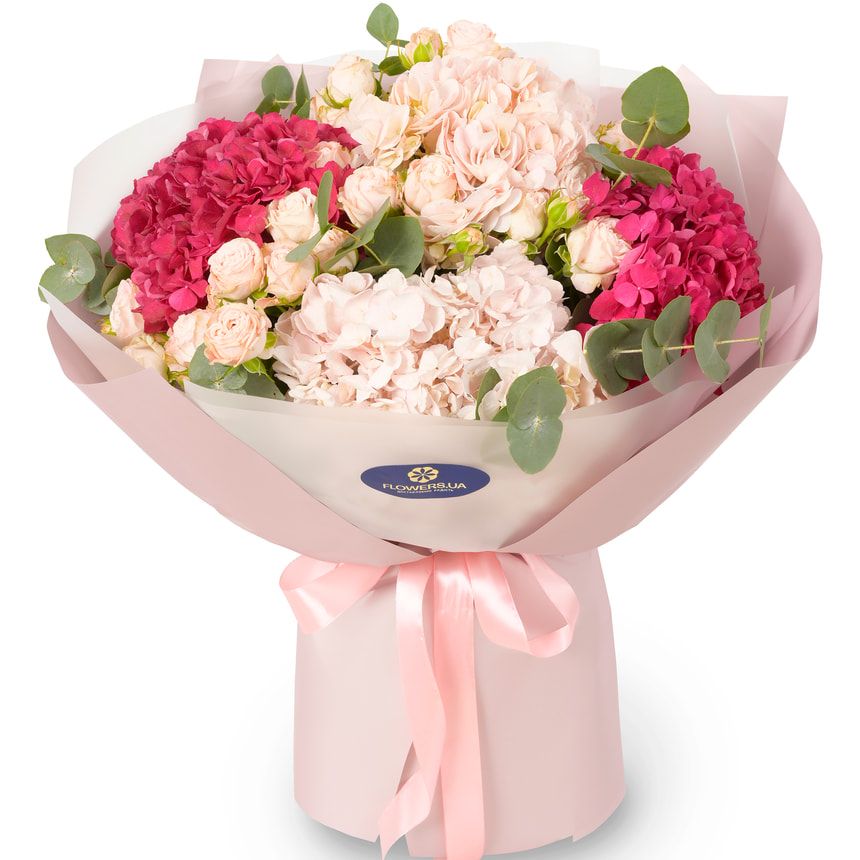 Букет "Пломбір і Малина"