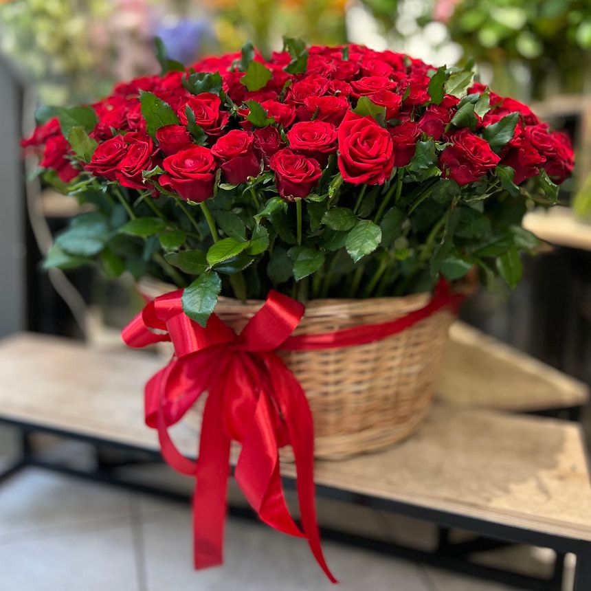 301 красная роза