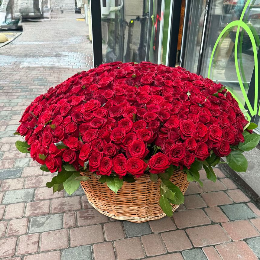501 красная роза – заказать у Flowers.ua
