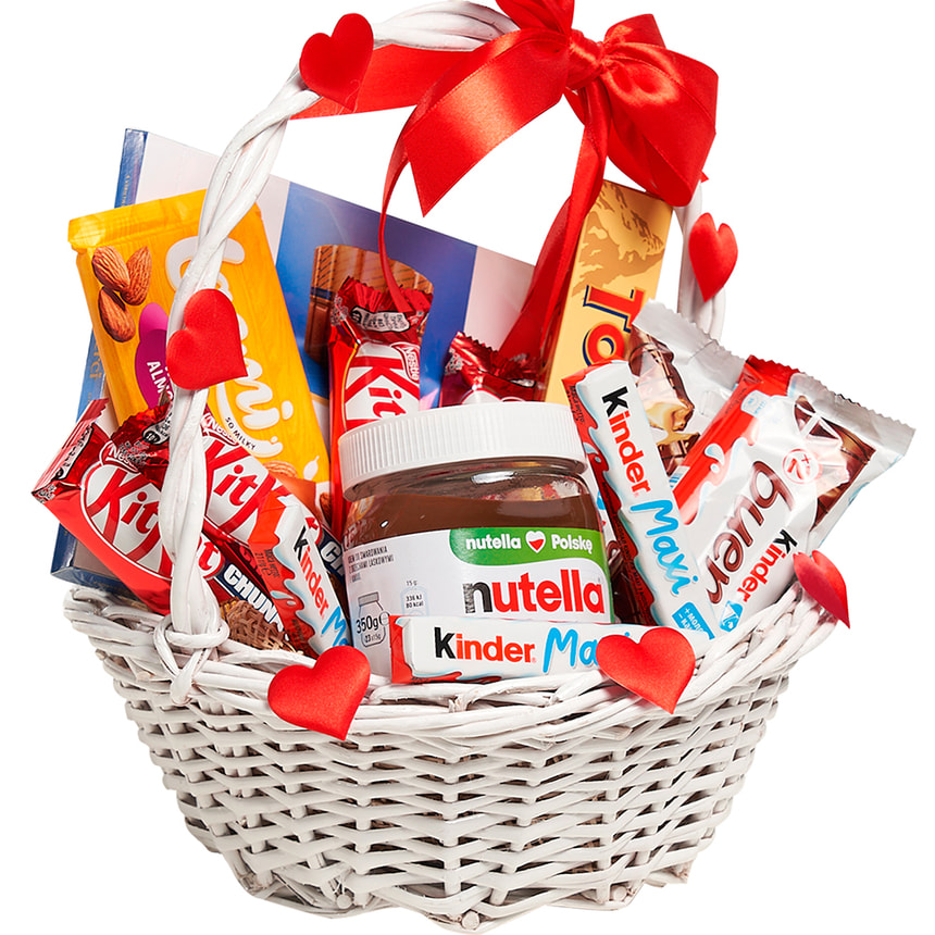 Подарункова корзина "Для коханої" – доставка по Україні