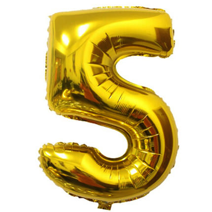 Кульки "Цифри" – замовити з доставкою