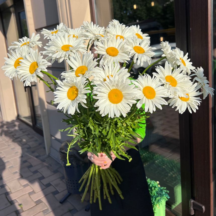 Букет "25 сонячних ромашок" – замовити на Flowers.ua