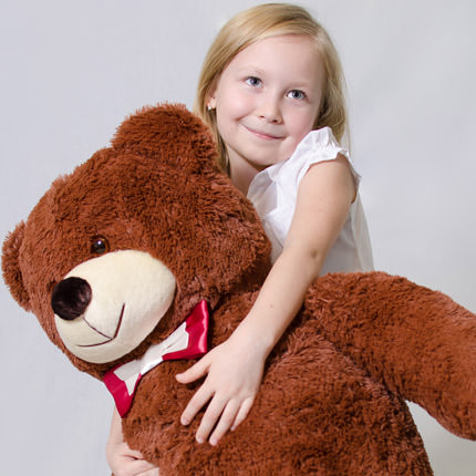 Ведмедик гігант (коричневий) 120 см – доставка по Україні