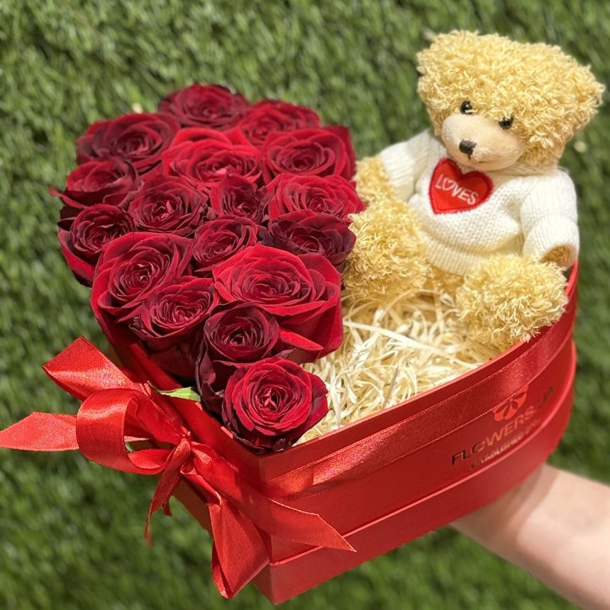 Композиция "Трогательный презент"