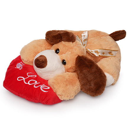 Милый песик 30 см – заказать с доставкой