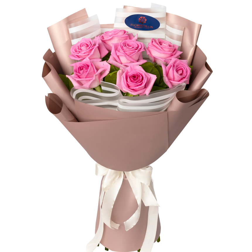 Bouquet "7 pink roses!" – order with delivery