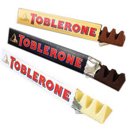 Chocolate "Toblerone" (in assortment) – delivery in Ukraine