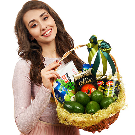 Подарунковий кошик "Авокадо" – доставка по Україні