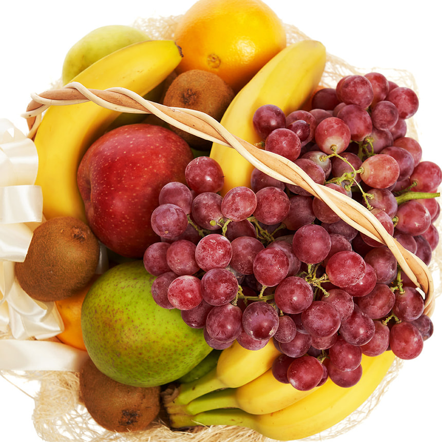 Корзина фруктов "Яркий микс" – заказать с доставкой