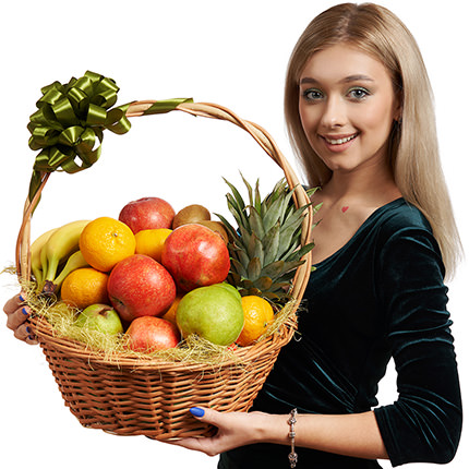 Велика корзина фруктів – доставка по Україні