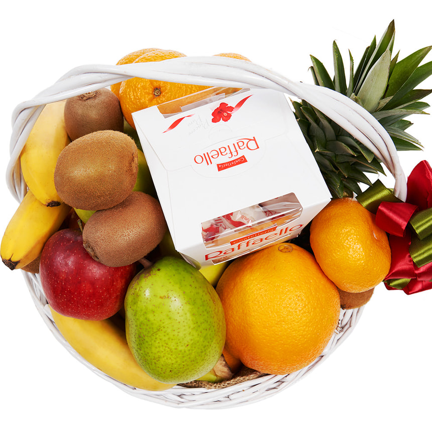 Корзина фруктов "Фруктовая фантазия!" – заказать с доставкой
