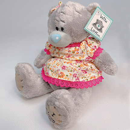Soft toy "Teddy bear" (girl) 20 см – delivery in Ukraine