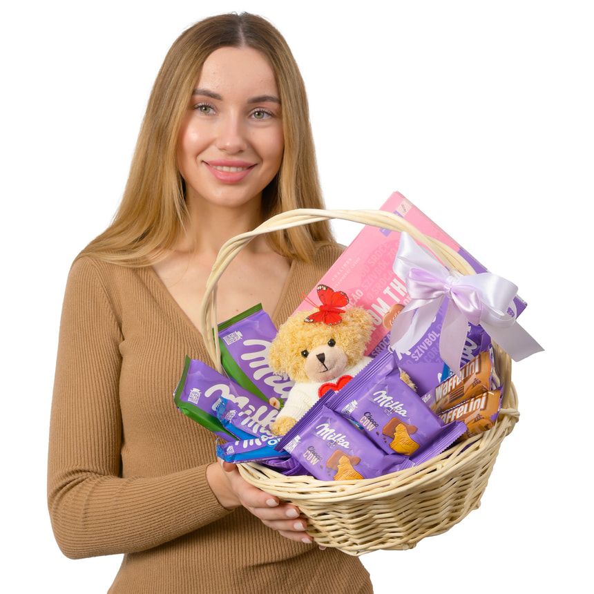 Подарунковий кошик "Лавандова мрія" – доставка по Україні