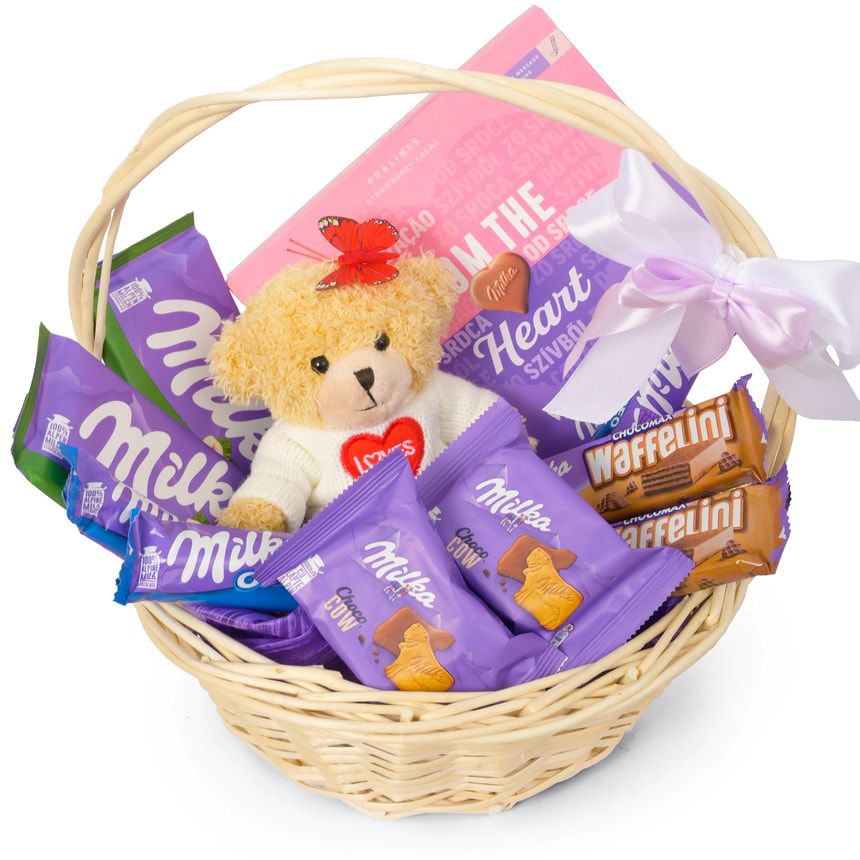 Подарунковий кошик "Лавандова мрія" – замовити з доставкою