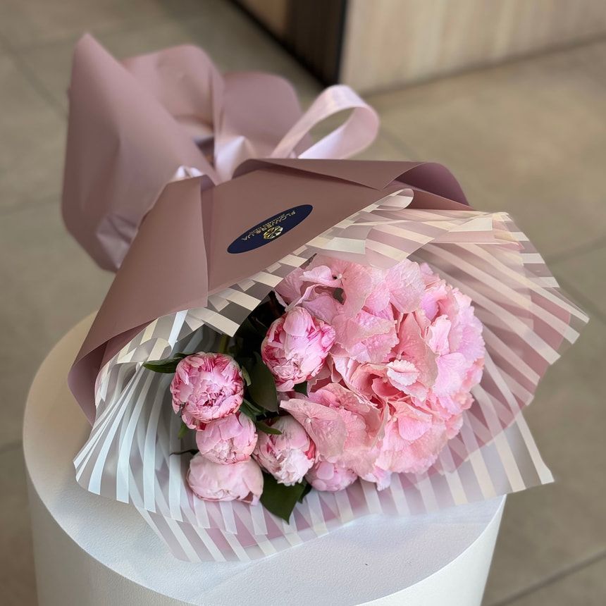 Букет "Розовое облако"