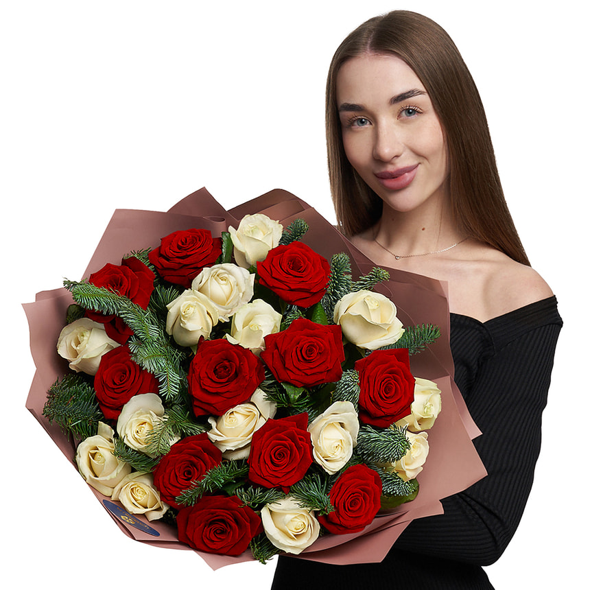 Букет "Зимова пристрасть" – доставка по Україні