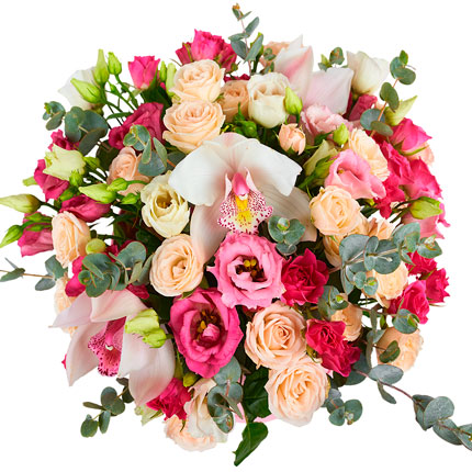 Квіти у коробці "Нефертіті!" – доставка по Україні