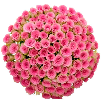 101 roses Time Square (Kenya) – delivery in Ukraine