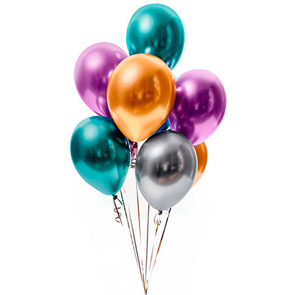 Фонтан шаров "Полярное сияние" – доставка по Украине