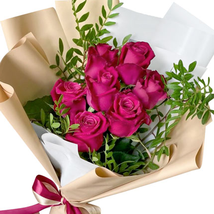 7 троянд Cherry-O” (Кенія) – доставка по Україні