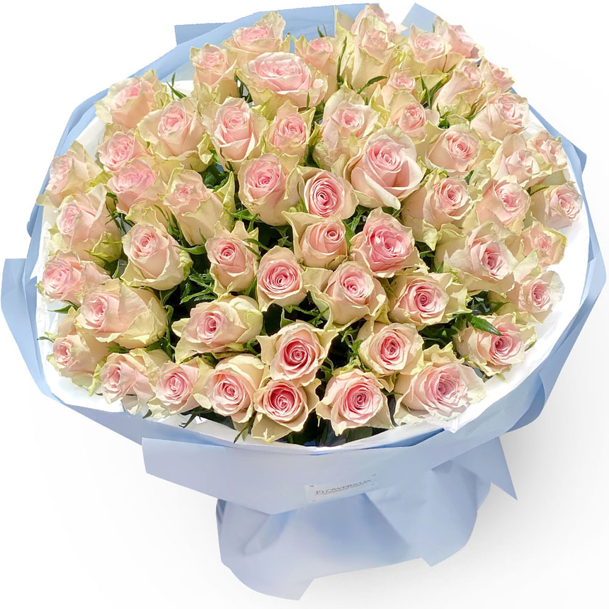 51 троянда Pink Athena – доставка по Україні