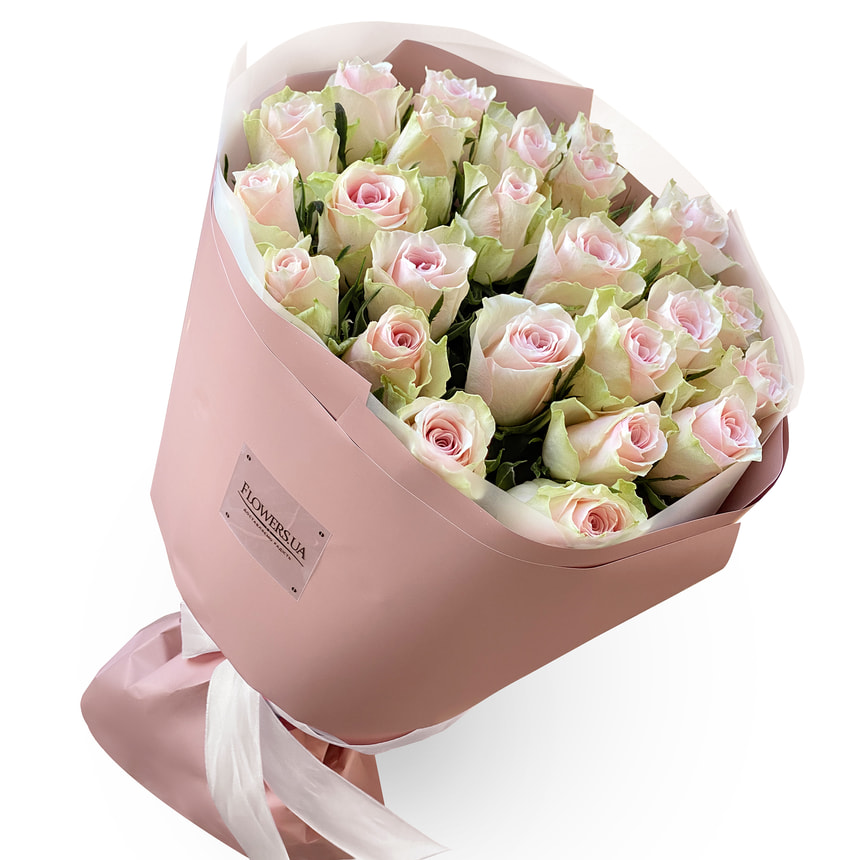 25 троянд Pink Athena – замовити з доставкою