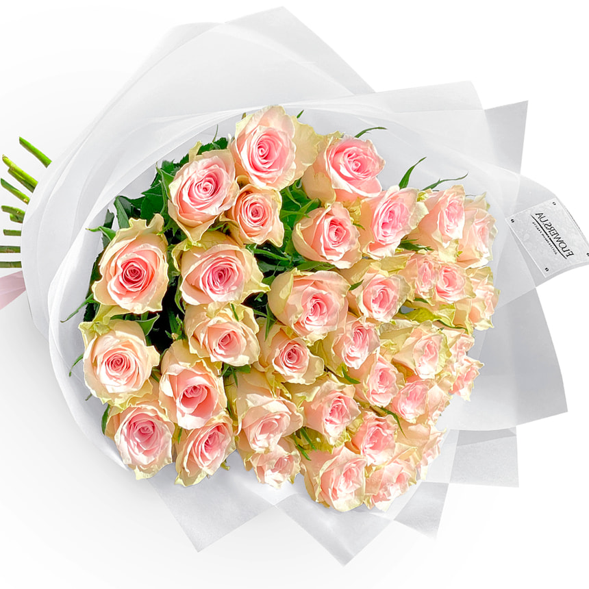 35 троянд Pink Athena – доставка по Україні