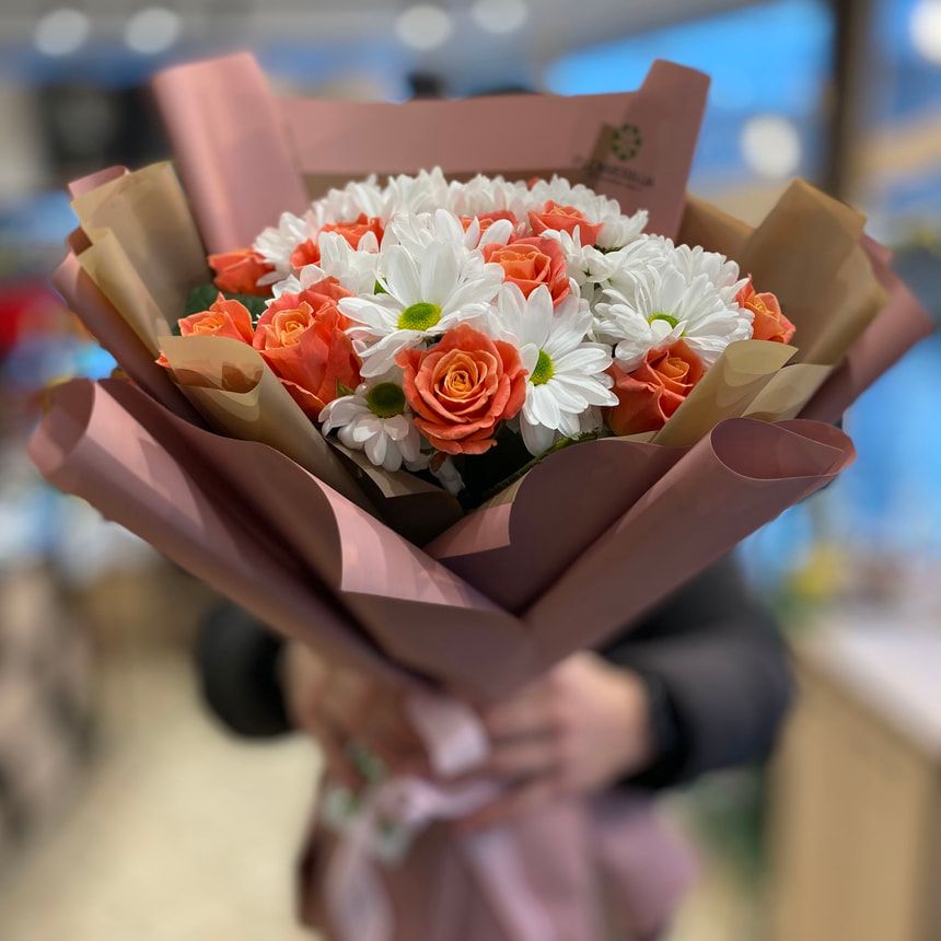 Букет "Розовый рассвет" – заказать у Flowers.ua