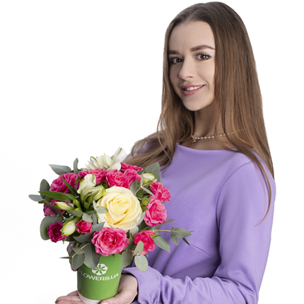 Композиція “Спалах почуттів” – доставка по Україні