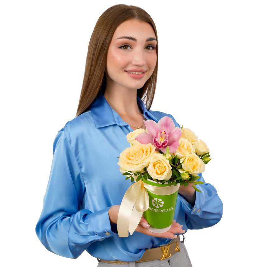 Композиція “Поезія твоїх очей” – доставка по Україні