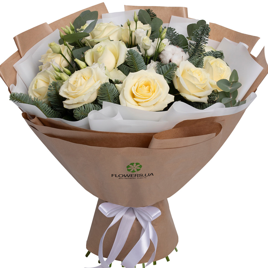 Композиція “Морозний світанок” – замовити з доставкою