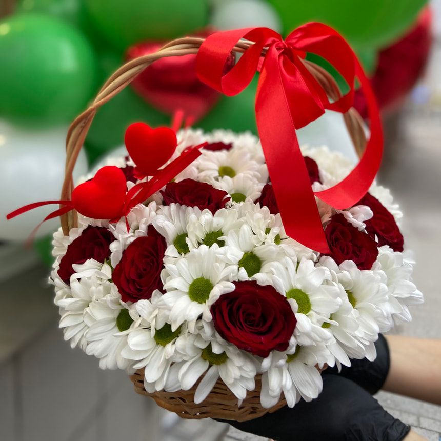 Basket "Love Garden"