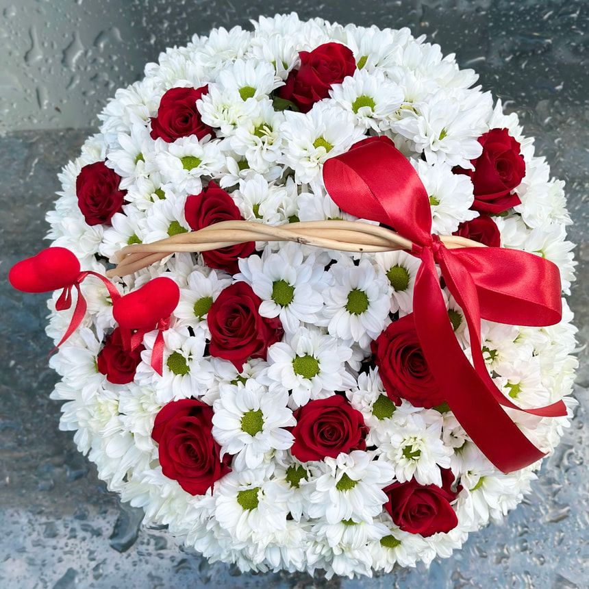 Basket "Love Garden"