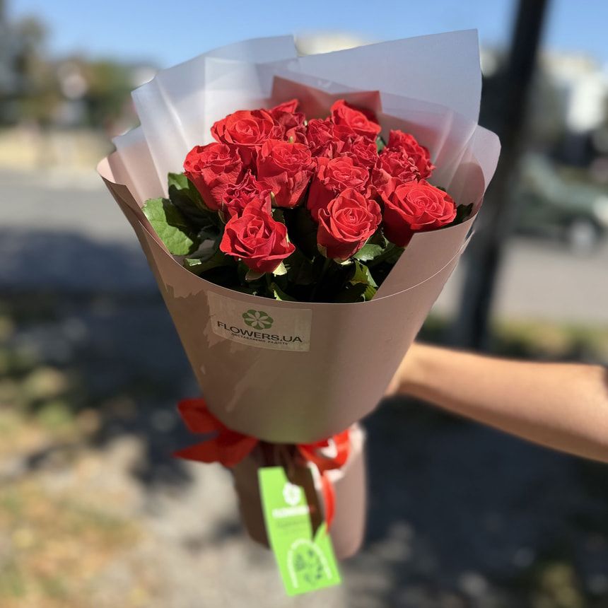 Bouquet "15 red roses El Toro" – order from Flowers.ua