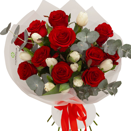 Букет "Полум'яне почуття" – замовити з доставкою