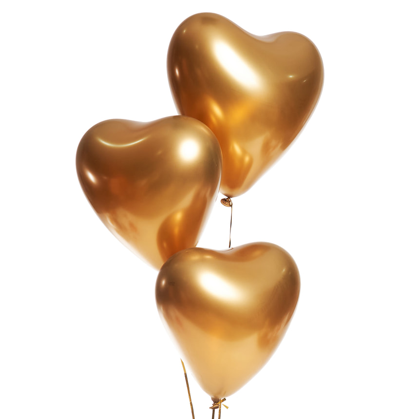 Букет "Краса" з повітряними кулями – замовити з доставкою