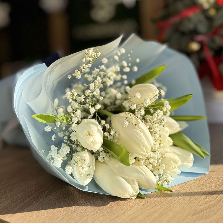 Букет "Вальс тюльпанів"