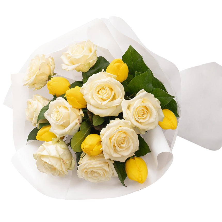 Ніжний букет "Сонячний ранок" – доставка по Україні